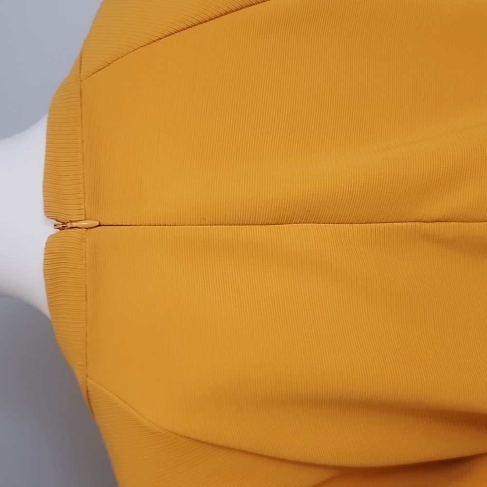 Mustard Seed Yellow Embroidered Bird Crop Top - Picture 8 of 12